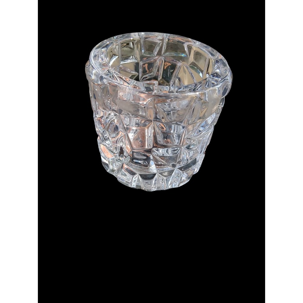 Tiffany & Co. Retired Rock Cut Crystal Votive Candle Holder – Germany - Picture 2 of 5